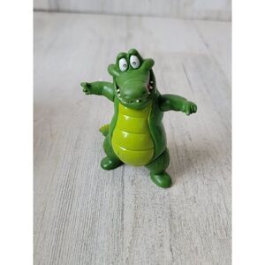 Rainforest Cafe 2000 alligator gold‎ tooth crocodile toy figure